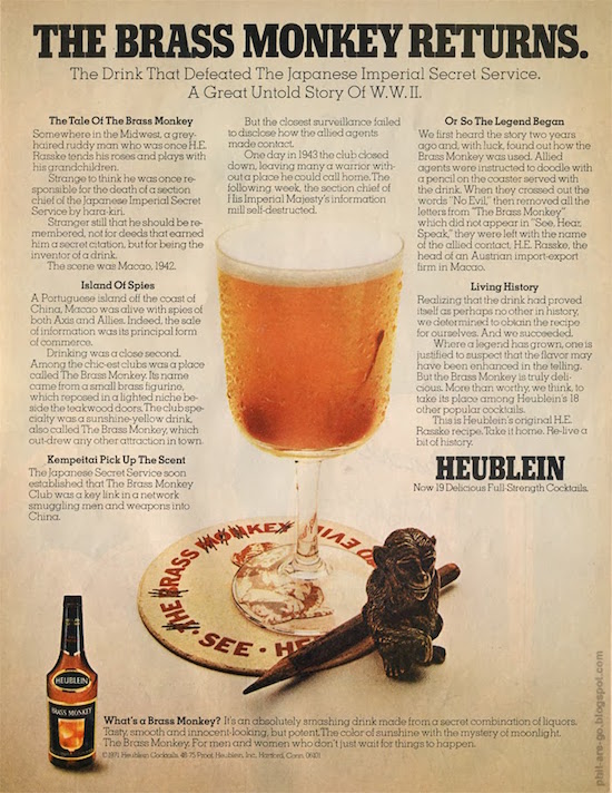 Brass Monkey Drink Recipe Fun in Key West